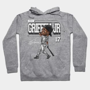 Ken Griffey Jr. Chicago W Cartoon Hoodie